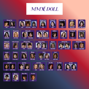 MMXDoll Head Options – Hard Head & ROS Head
